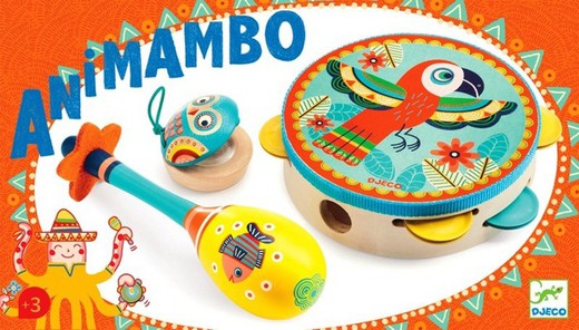 Animambo Conjunto de 3 instrumentos Djeco