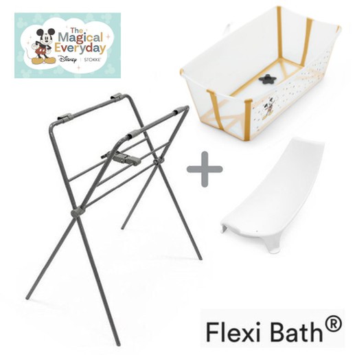 Bañera con soporte y hamaca Flexi Bath completa