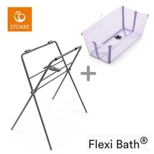 Banyera Flexi Bath amb suport (potes plegables)