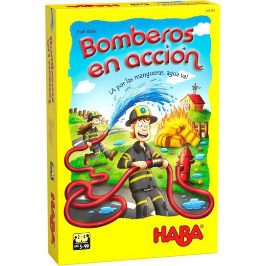 Bomberos en acción HABA