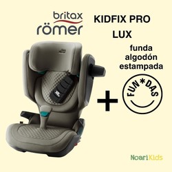 Britax Römer Kidfix PRO (Lux) con funda Fun*das BCN