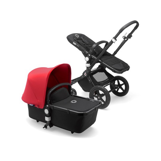  Cochecito de correr para bebé, cochecitos ligeros y ligeros, 3  ruedas, cochecito compacto y ligero para bebés y niños pequeños, color rojo  : Bebés