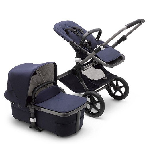 Bugaboo Fox 3 Classic completo Grafito / Azul marino