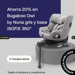 Bugaboo Owl con la Base 360 ISOFIX by Nuna ​(40-105cm giratoria)