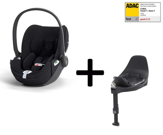 Cybex Cloud T i-Size plus (más transpirable) con base isofix