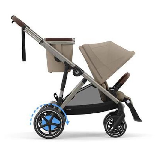 Cybex e-Gazelle S DUO (con silla y capazo)