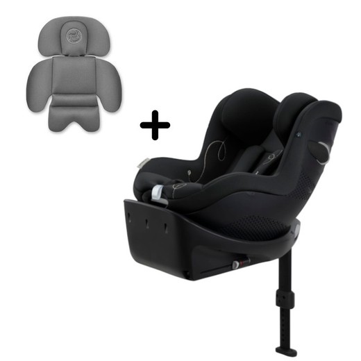 Cybex Sirona Gi i-Size con reductor para recién nacido - Moon Black