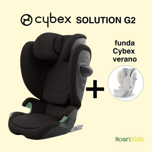 Cybex Solution G2 con funda de verano Cybex