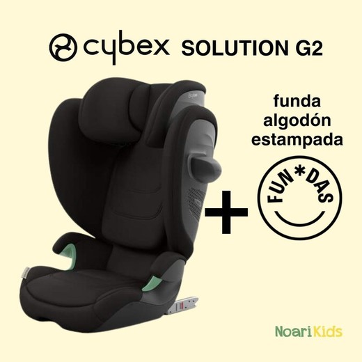 Cybex Solution G2 con funda Fun*das BCN