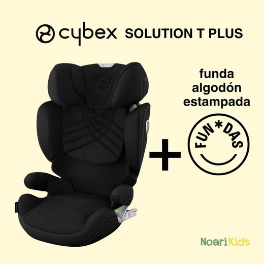 Cybex Solution T i-Fix plus con funda Fun*das BCN