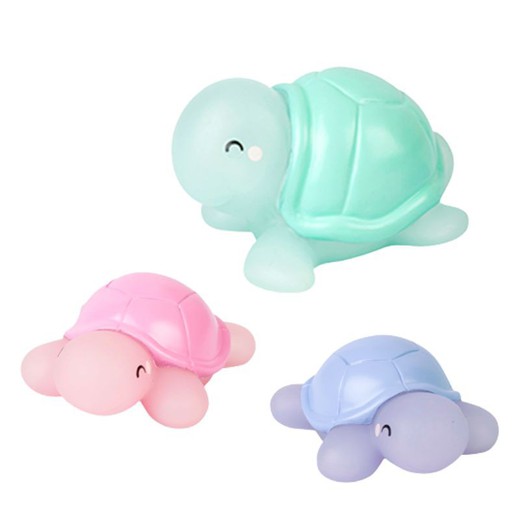 Juguetes de baño termosensibles "Turtle Family" Saro