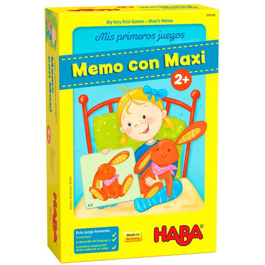 Mis primeros juegos – Memo con Maxi HABA