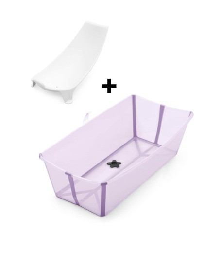 Stokke Flexi Bath folding bathtub + hammock pack