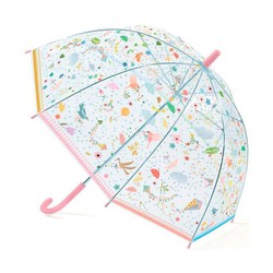 Paraguas grande transparente Djeco