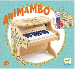 Piano Eletrônico Animambo - 18 Teclas - Djeco