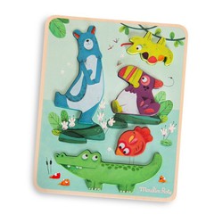 Puzzle sensorial Jungla Moulin Roty