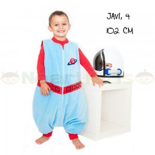 SACO PINGÜINO PIJAMA - ASTRONAUTA