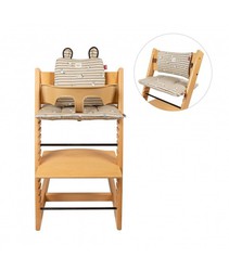 Set 3 cojines evolutivos impermeables para Stokke Tripp Trapp Fundas BCN