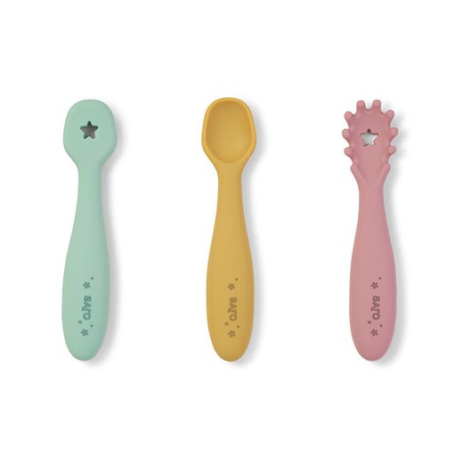 Set de coberts d'aprenentatge Blossom SARO