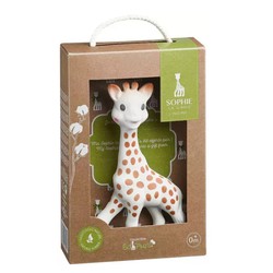 Sophie La Girafe with her SO'PURE gift box