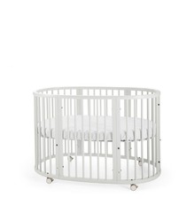 Cunas para bebés, la famosa cuna ovalada Stokke Sleepi ahora en color gris  bruma