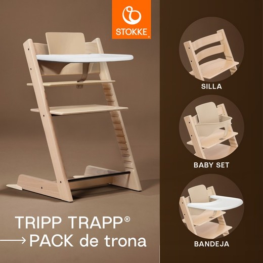 Tripp Trapp® Pack de trona + Stokke® Bandeja