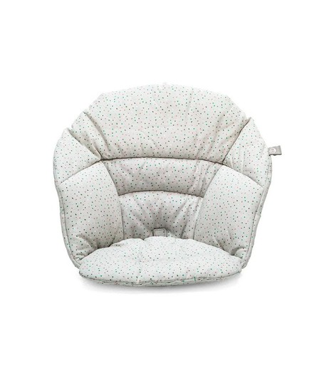 Stokke® Clikk ™ Cushion - Printed gray (organic cotton)