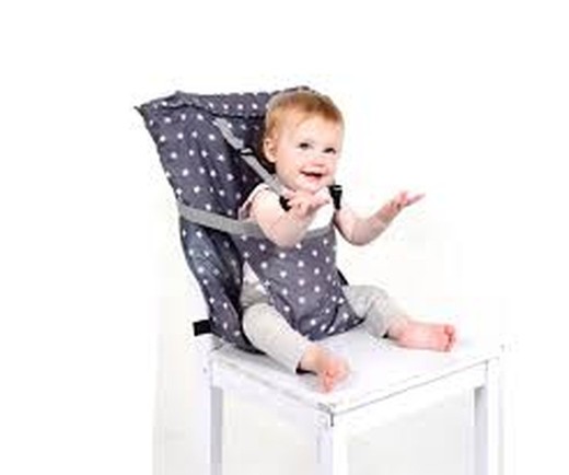 Trona Sack&Seat Gris con Estrellas Blancas