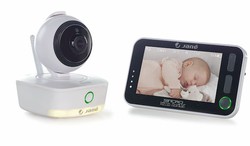 Bidirektionales Babyphone mit verstellbarer Kamera Sincro Baby Guard 4,3" Jané