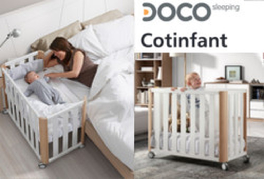 CUNA COLECHO DE DOCO STYLE COTINFANT 120x60 (colchón no incluido)