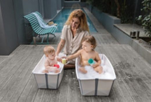 Bañera plegable Stokke Flexibath, la más práctica del mercado