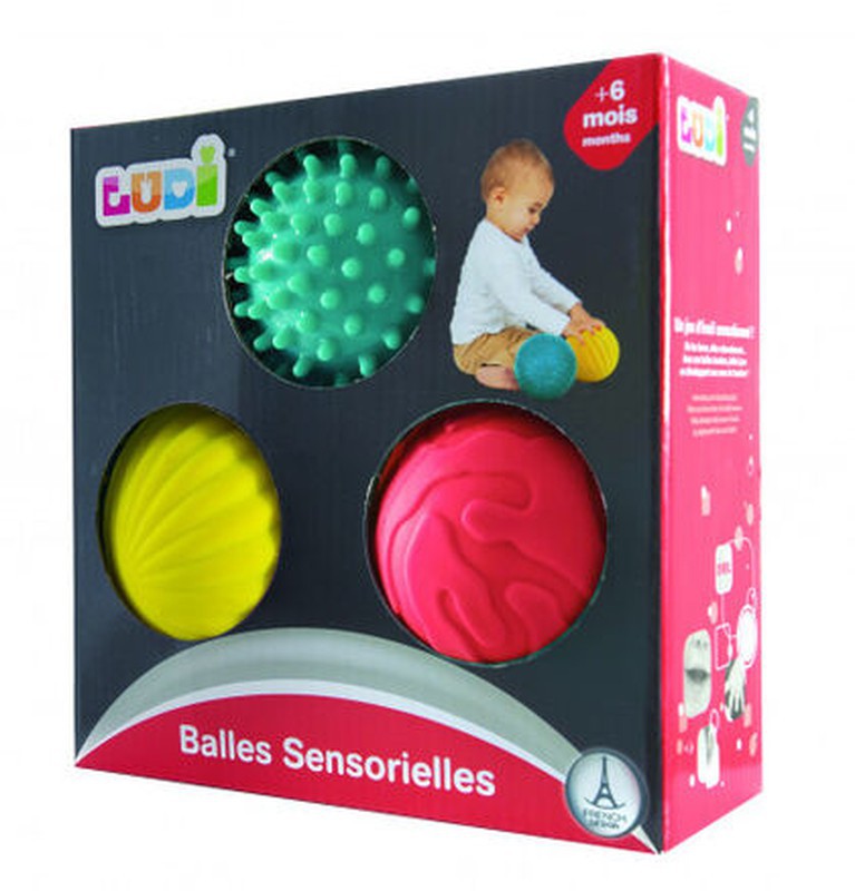 Set de 2 pelotas sensoriales LL-Toys — Noari Kids