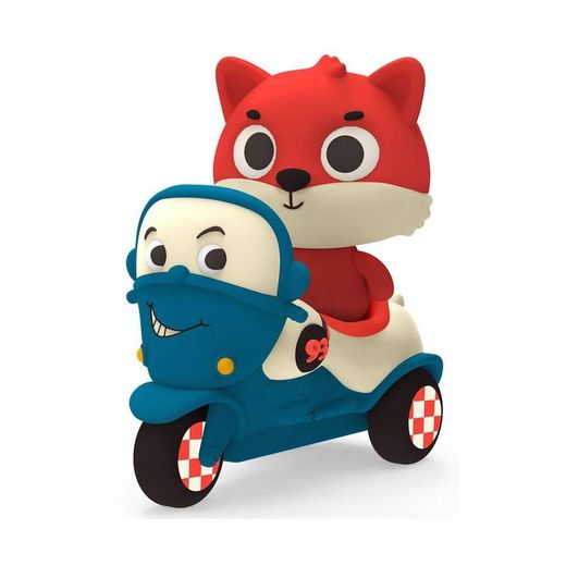 B. Dash et Motor Mike Zorro et sa moto