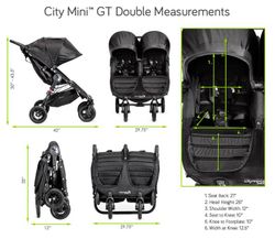 Baby Jogger City Mini Gemelar GT