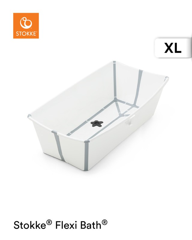 stokke flexi bath bañera plegable con soporte y patas