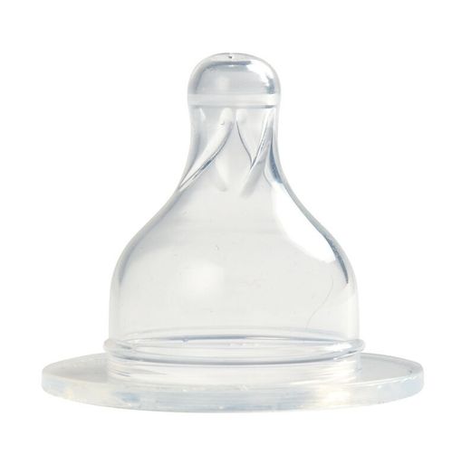 Béaba lot de 2 tétines silicone débit lent (0-6 mois)