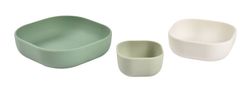 Béaba set of 3 silicone bowls
