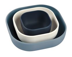 Béaba set of 3 silicone bowls