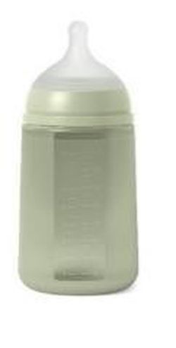 Biberon en silicone de 240 ml avec tétine en silicone physiologique Suavinex SX Pro Medium Flow