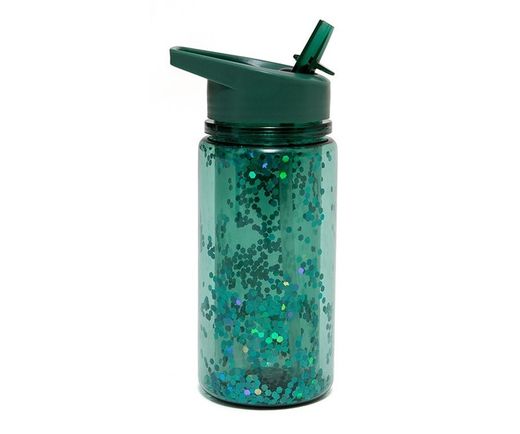 Glitzernde Tutete-Tritan-Flasche