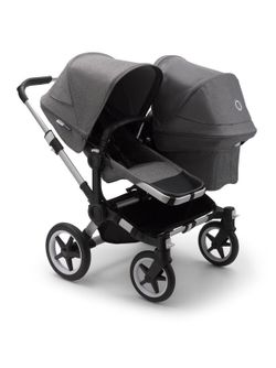 Bugaboo Donkey3 full duo Aluminium / Melange Grey
