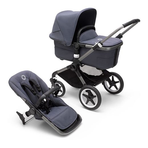 Bugaboo Fox 3 komplett Graphite / Storm blue