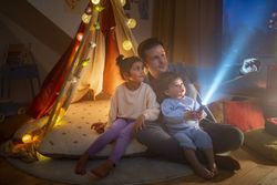 Cama hinchable infantil CloudSleeper™ JetKids Stokke® x Disney