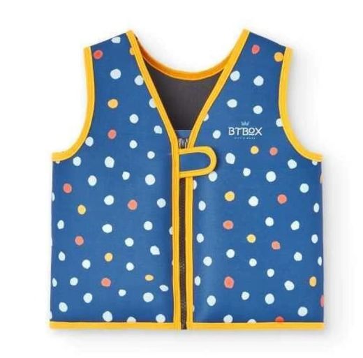 Navy Polka Dot Float Vest BTBOX