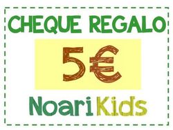 Cheque regalo 5€