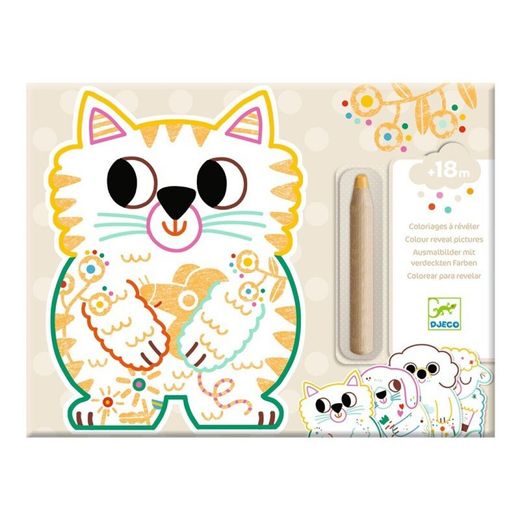 Coloring Domestic Animals Djeco