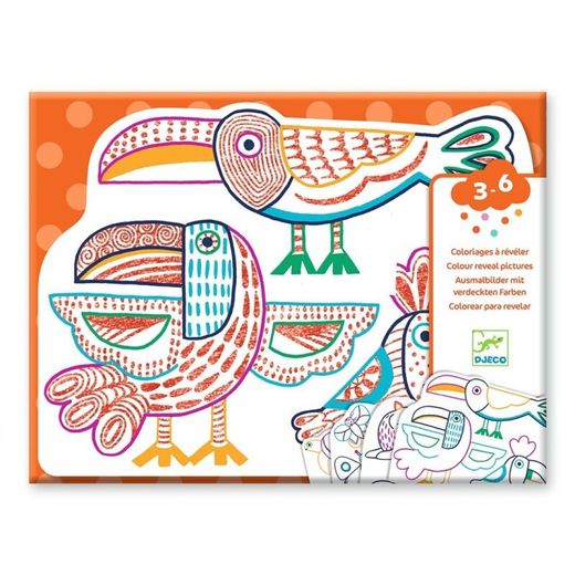 Coloring Wild families Djeco