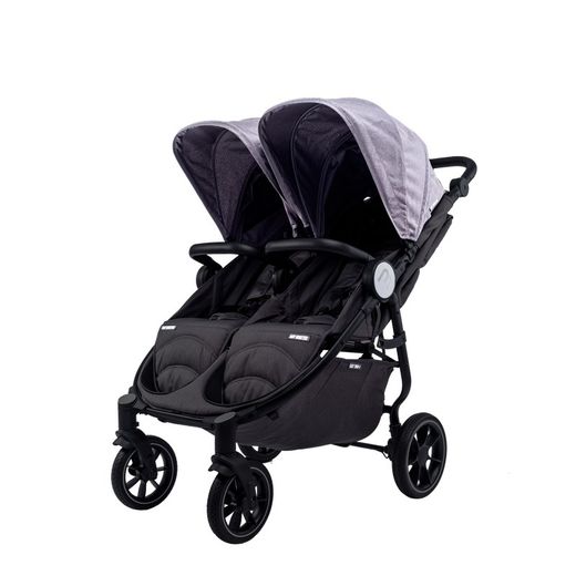 Easy Twin 4 carrito gemelar COMPLETO con CHASIS NEGRO ED. BLACK EDITION