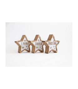 Estrella personalizable con kit de letras - puerto USB
