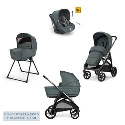 Inglesina Aptica System Quattro con silla de auto Darwin Recline (2025)